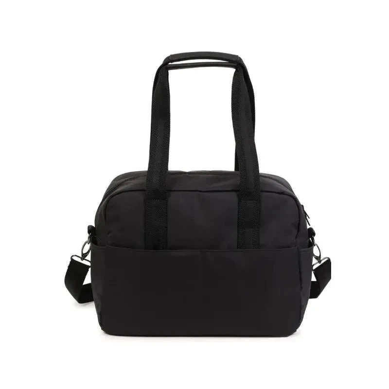 Hugo Boss Baby - Logo Patch Changing Diaper Bag Black 4 Hugo Boss Baby - Logo Patch Changing Diaper Bag Black - Image 2