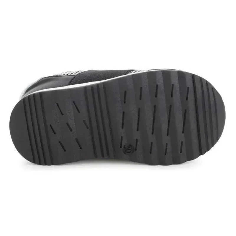 Hugo Boss Baby - Mesh Logo Sneaker Trainers, Black 5 Hugo Boss Baby - Mesh Logo Sneaker Trainers, Black - Image 3