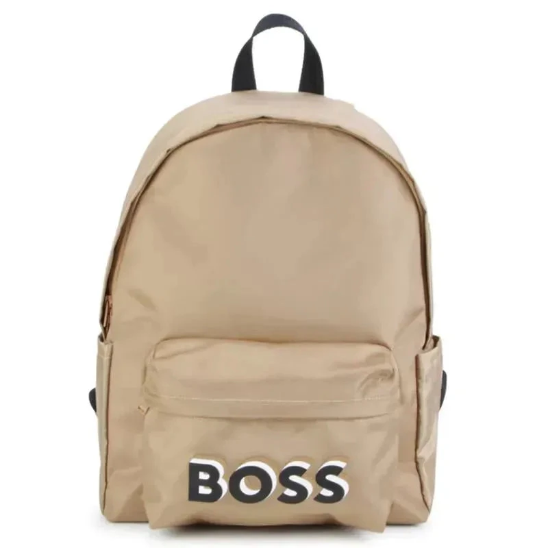 Hugo Boss Baby - Multi-Pocket Backpack Beige 4 Hugo Boss Baby - Multi-Pocket Backpack Beige - Image 2