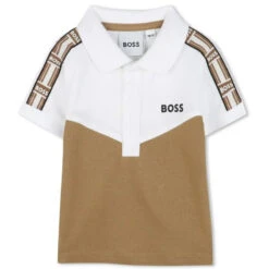 Hugo Boss Baby - Short Sleeve Polo Beige