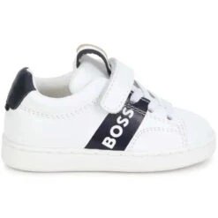 Hugo Boss Baby - Toddler Trainers Sneaker 10P, White 9 Hugo Boss Baby - Toddler Trainers Sneaker 10P, White -Macro Baby Store hugo boss baby toddler trainers sneaker 10p white image 5