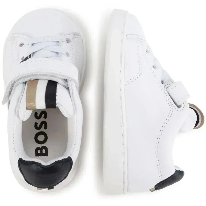 Hugo Boss Baby - Toddler Trainers Sneaker 10P, White 6 Hugo Boss Baby - Toddler Trainers Sneaker 10P, White - Image 4