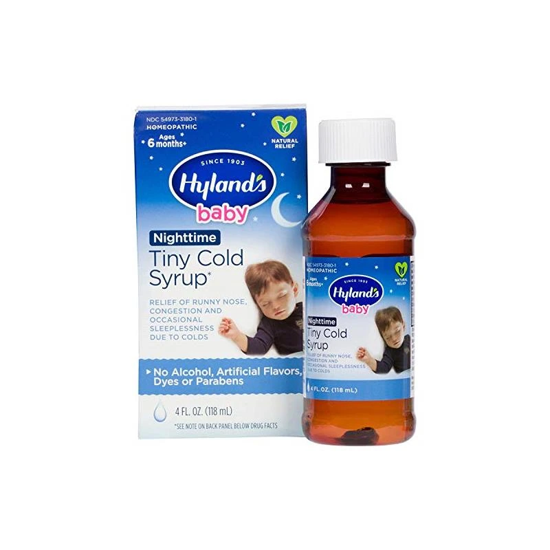 Hyland's Cold Syrup Baby, Night Time 4 Hyland's Cold Syrup Baby, Night Time - Image 2