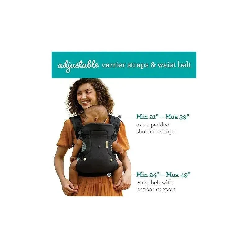 Infantino - Flip 4-In-1 Convertible Carrier & Crossbody Diaper Bag Set 7 Infantino - Flip 4-In-1 Convertible Carrier & Crossbody Diaper Bag Set - Image 5