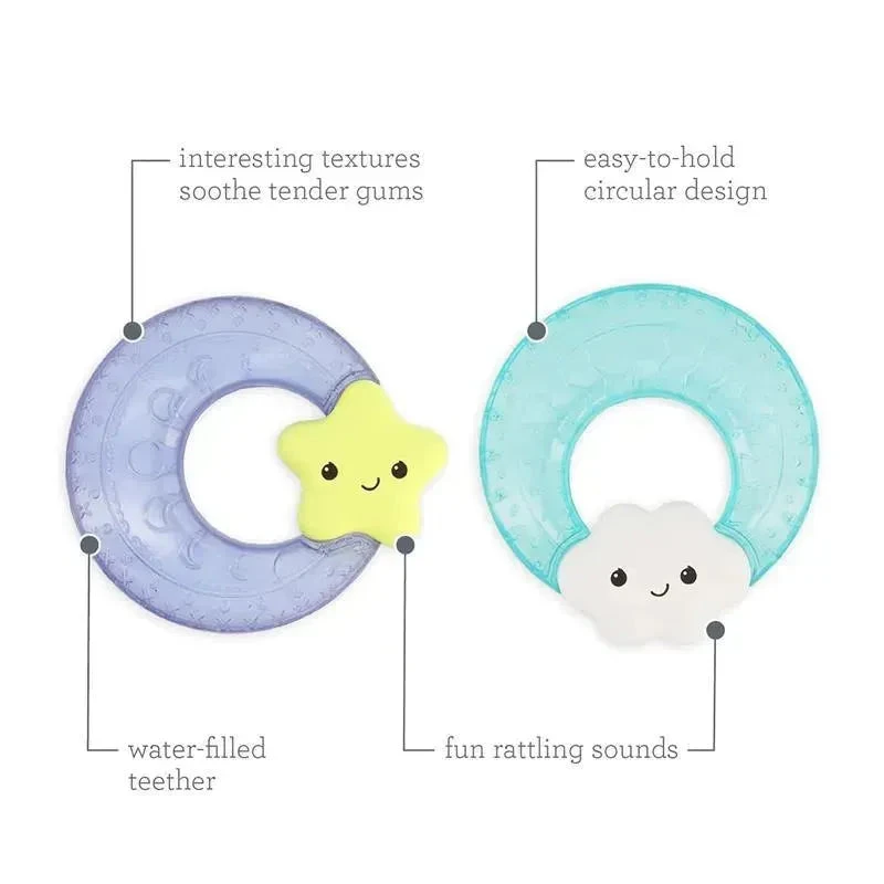 Infantino - Soothe & Shake Water Teethers 4 Infantino - Soothe & Shake Water Teethers - Image 2