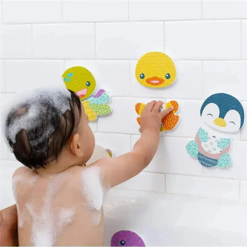 Infantino - Wee Wild Ones Mix & Match Bath Sticker Pals 6 Infantino - Wee Wild Ones Mix & Match Bath Sticker Pals - Image 4