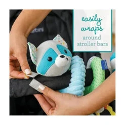 Infantino - Wee Wild Ones - Spiral Activity Toy, Raccoon -Macro Baby Store infantino wee wild ones spiral activity toy raccoon image 3