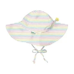 Iplay - Brim Sun Protection Hat, Rainbow Pinstripe