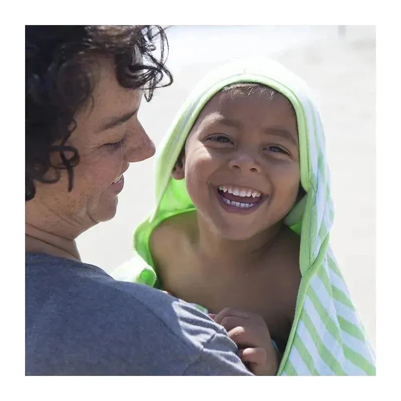 Iplay - Muslin Hooded Towel Made From Organic Cotton, White 5 Iplay - Muslin Hooded Towel Made From Organic Cotton, White - Image 3