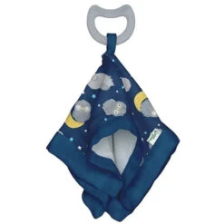 Iplay - Snuggle Blankie Teether, Blue Owl 0/12 Months