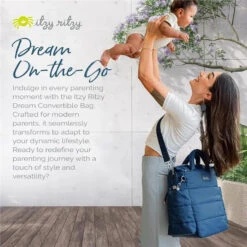 Itzy Ritzy - Dream Convertible Sapphire Starlight Diaper Bag 14 Itzy Ritzy - Dream Convertible Sapphire Starlight Diaper Bag -Macro Baby Store itzy ritzy dream convertible diaper bag sapphire starlight image 4