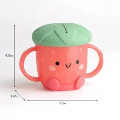 Itzy Ritzy - Itzy Snack Cup™,| Strawberry -Macro Baby Store itzy ritzy itzy snack cup strawberry image 2