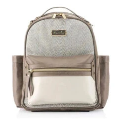 Itzy Ritzy - Diaper Bag Mini Backpack Vanilla Latte