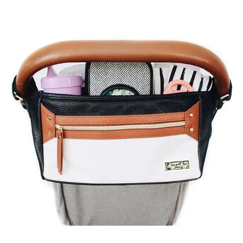 Itzy Ritzy - Stroller Caddy Coffee & Cream 3 Itzy Ritzy - Stroller Caddy Coffee & Cream