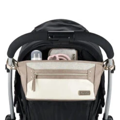 Itzy Ritzy - Stroller Caddy Vanilla Latte