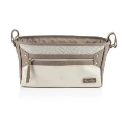 Itzy Ritzy - Stroller Caddy Vanilla Latte 11 Itzy Ritzy - Stroller Caddy Vanilla Latte -Macro Baby Store itzy ritzy stroller caddy vanilla latte image 4