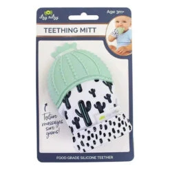 Itzy Ritzy - Teething Mitt Cactus 5 Itzy Ritzy - Teething Mitt Cactus -Macro Baby Store itzy ritzy teething mitt cactus image 3