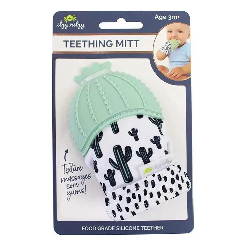 Itzy Ritzy - Teething Mitt Cactus 4 Itzy Ritzy - Teething Mitt Cactus - Image 2