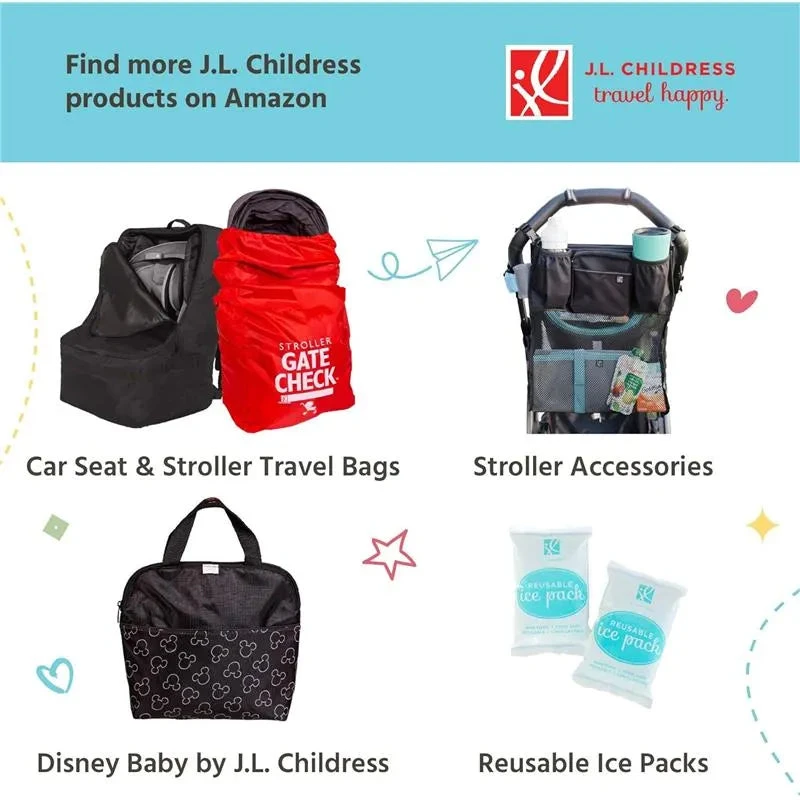 J.L. Childress - 6 Bottle Cooler, Insulated Breastmilk Cooler & Lunch Bag For Baby Food & Bottles 4 J.L. Childress - 6 Bottle Cooler, Insulated Breastmilk Cooler & Lunch Bag For Baby Food & Bottles - Image 2