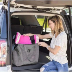 J.L. Childress - DELUXE Booster Go-Go Travel Bag For Booster Seats -Macro Baby Store j l childress deluxe booster go go travel bag for booster seats image 5