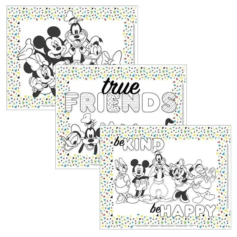 J.L. Childress - Disney Baby Disposable ColorMe Placemats, Pack Of 24 3 J.L. Childress - Disney Baby Disposable ColorMe Placemats, Pack Of 24
