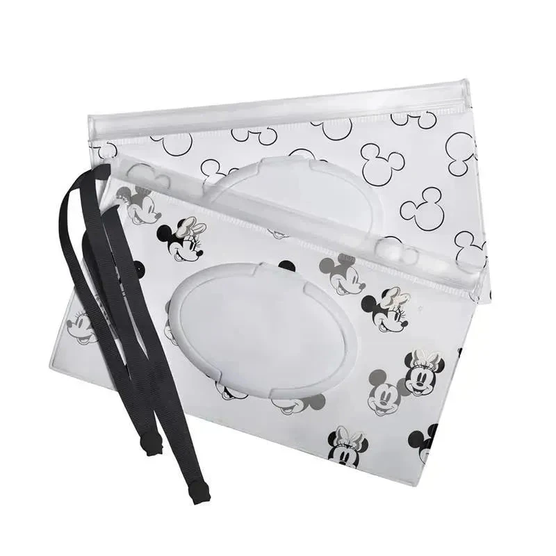 J.L. Childress - Disney Baby Reusable Wet Wipes Case, 2-Pack, Mickey And Minnie Mouse 6 J.L. Childress - Disney Baby Reusable Wet Wipes Case, 2-Pack, Mickey And Minnie Mouse - Image 4