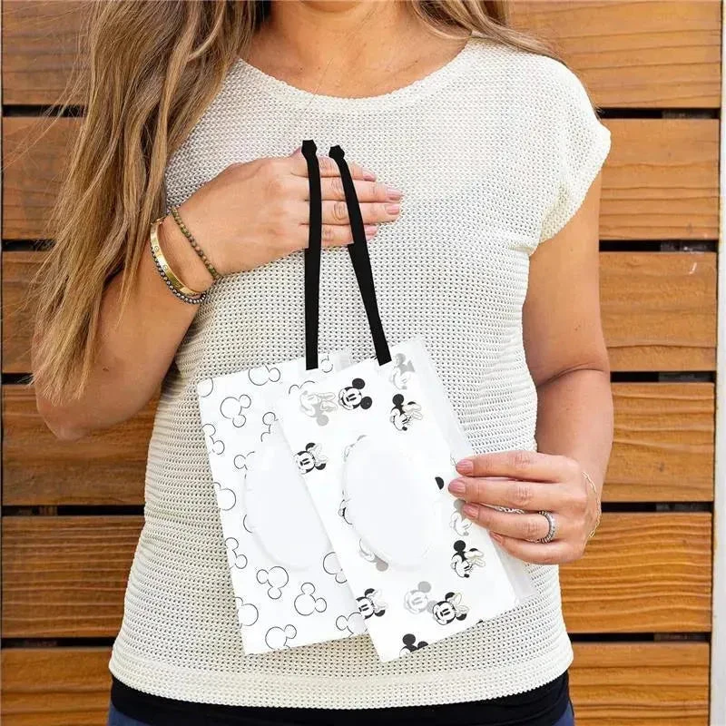 J.L. Childress - Disney Baby Reusable Wet Wipes Case, 2-Pack, Mickey And Minnie Mouse 9 J.L. Childress - Disney Baby Reusable Wet Wipes Case, 2-Pack, Mickey And Minnie Mouse - Image 7