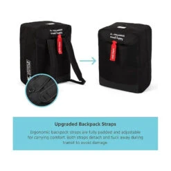 J.L. Childress - Elite Travel Bag For Doona, Unpadded, Black 9 J.L. Childress - Elite Travel Bag For Doona, Unpadded, Black -Macro Baby Store j l childress elite travel bag for doona unpadded black image 3