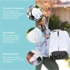 J.L. Childress - Reversible Infant Car Seat Canopy, Shade And Privacy Cover For Baby, Multicolor Mickey Mouse 12 J.L. Childress - Reversible Infant Car Seat Canopy, Shade And Privacy Cover For Baby, Multicolor Mickey Mouse -Macro Baby Store j l childress reversible infant car seat canopy shade and privacy cover for baby multicolor mickey mouse image 5