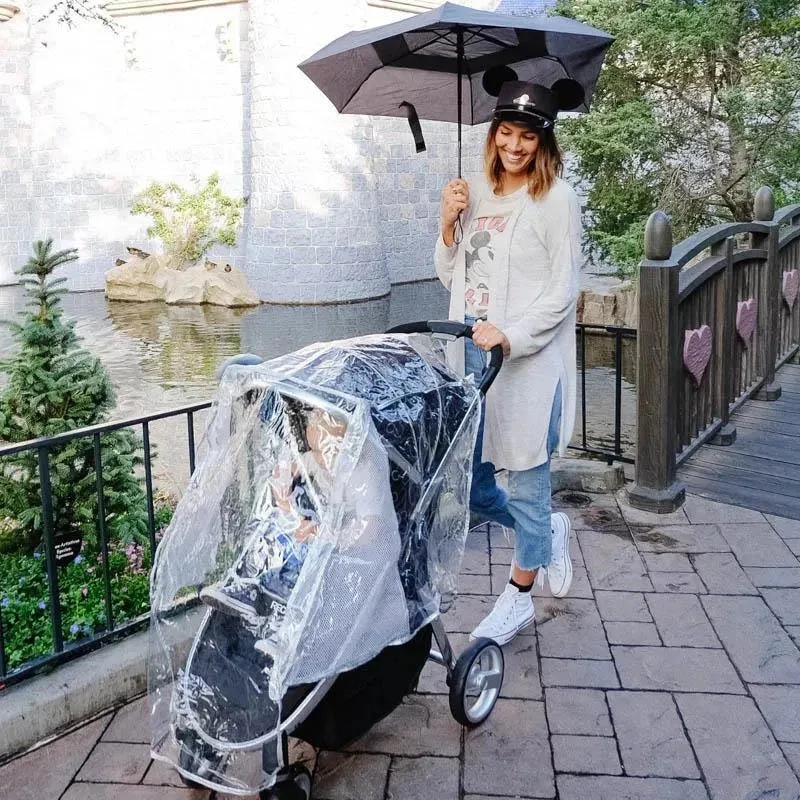 J.L. Childress Universal Stroller Rain Cover, Metallic Mickey 3 J.L. Childress Universal Stroller Rain Cover, Metallic Mickey