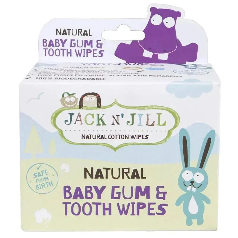 Jack N' Jill - 25Ct Baby Gum & Tooth Wipes 3 Jack N' Jill - 25Ct Baby Gum & Tooth Wipes