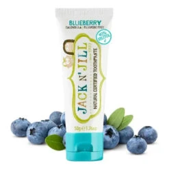 Jack N' Jill - Natural Toothpaste For Babies & Toddlers, Blueberry 1.76 Oz