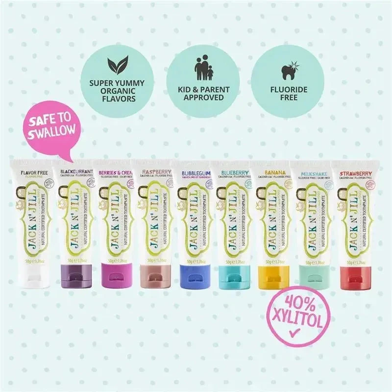 Jack N' Jill - Natural Toothpaste For Babies & Toddlers, Blueberry 1.76 Oz 7 Jack N' Jill - Natural Toothpaste For Babies & Toddlers, Blueberry 1.76 Oz - Image 5