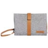 JJ Cole - Changing Clutch, Heather Grey -Macro Baby Store jj cole changing clutch heather grey macrobaby 1