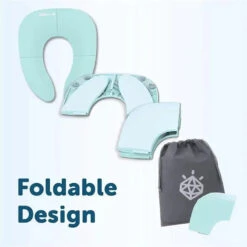 Jool Baby - Folding Travel Potty Seat, Aqua -Macro Baby Store jool baby folding travel potty seat aqua image 7