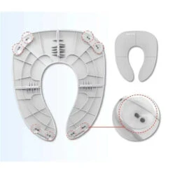 Jool Baby - Folding Travel Potty Seat, Gray 12 Jool Baby - Folding Travel Potty Seat, Gray -Macro Baby Store jool baby folding travel potty seat gray macrobaby 5