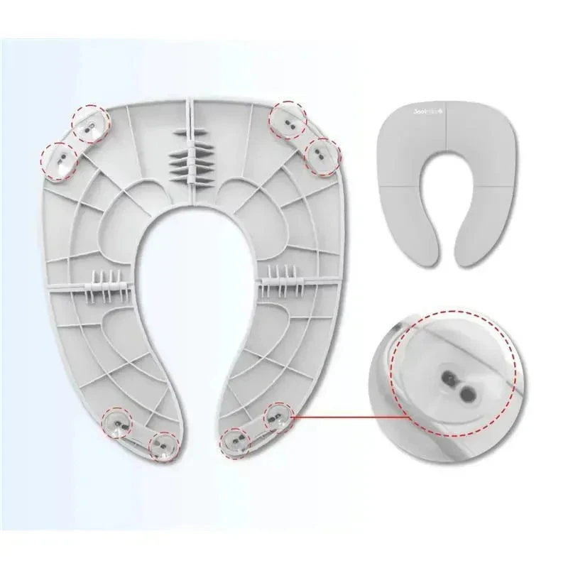 Jool Baby - Folding Travel Potty Seat, Gray 7 Jool Baby - Folding Travel Potty Seat, Gray - Image 5