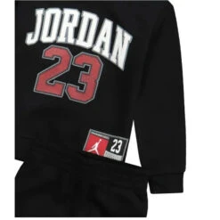 Jordan Baby - 2Pk Boy Jersey Pack Hoodie & Jogger Pants, Black 7 Jordan Baby - 2Pk Boy Jersey Pack Hoodie & Jogger Pants, Black -Macro Baby Store jordan baby 2pk boy jersey pack hoodie jogger pants black image 3