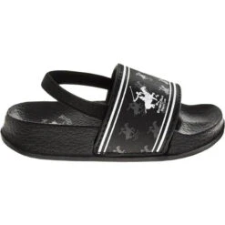 Josmo - Beverly Hills Polo Club Baby Boys Slides Black -Macro Baby Store josmo beverly hills polo club baby boys slides black image 4