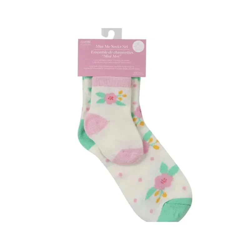 Jujube - Mini Me Socks Sets, Sweet Daisy 3 Jujube - Mini Me Socks Sets, Sweet Daisy