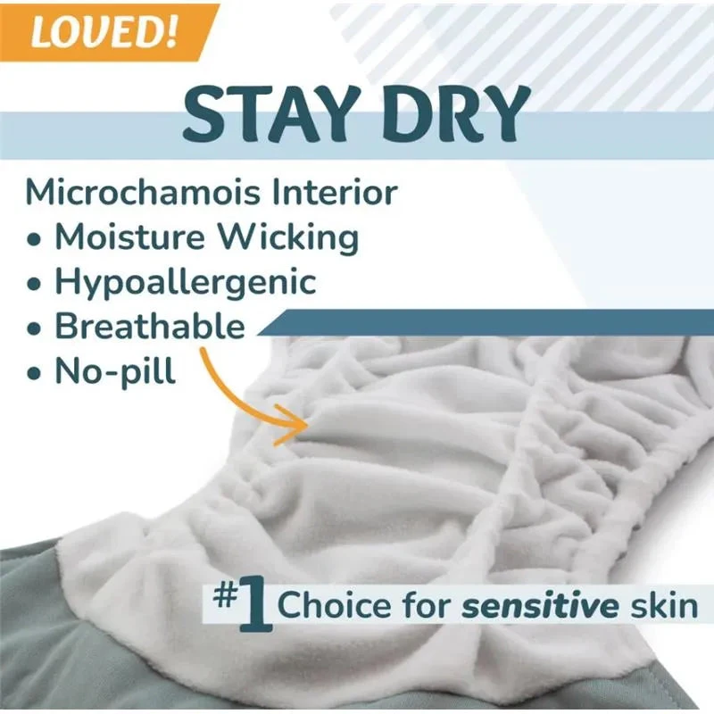 Kanga Care - Rumparooz G3 One Size Pocket Cloth Diaper, Clover 9 Kanga Care - Rumparooz G3 One Size Pocket Cloth Diaper, Clover - Image 7