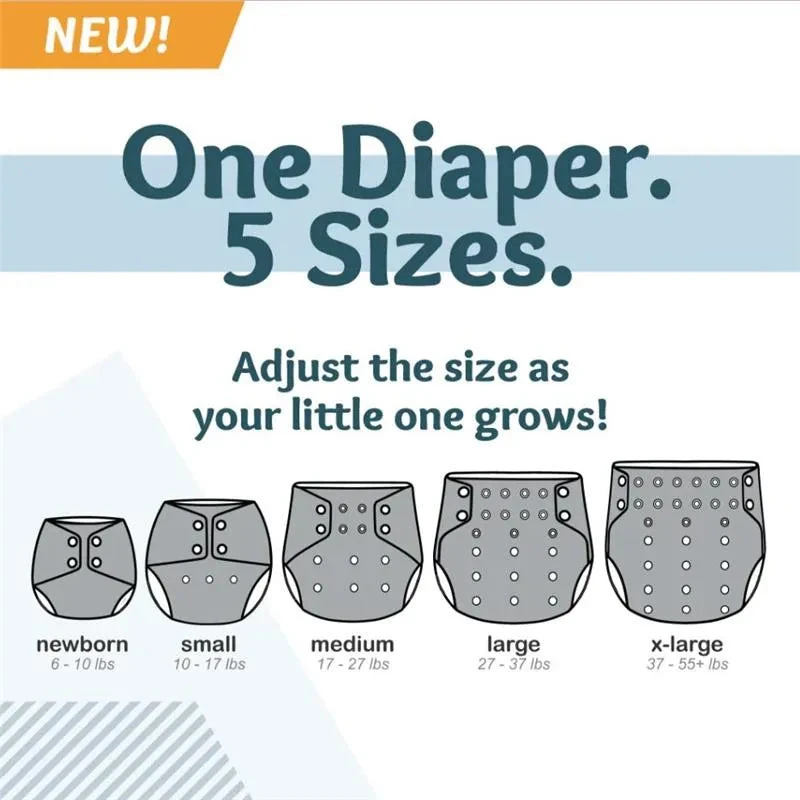Kanga Care - Rumparooz G3 One Size Pocket Cloth Diaper, Clover 8 Kanga Care - Rumparooz G3 One Size Pocket Cloth Diaper, Clover - Image 6