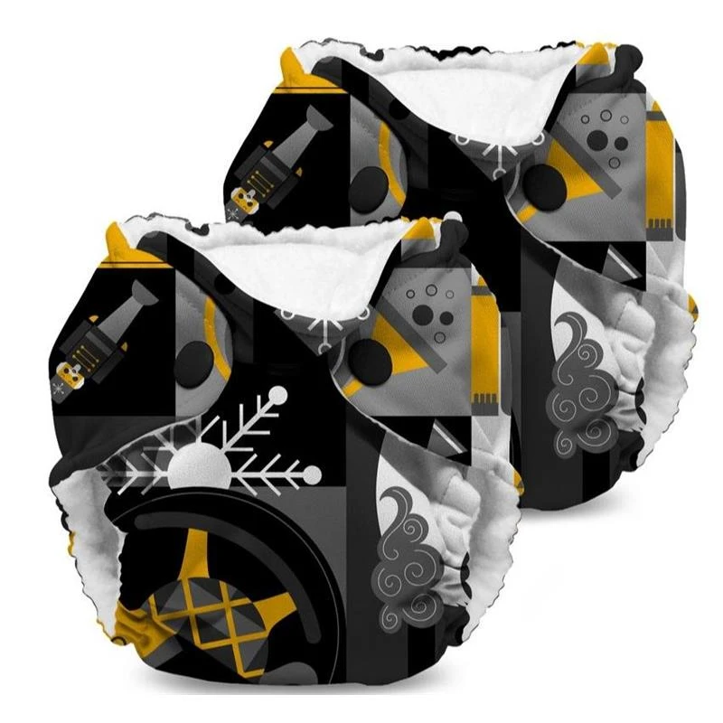 Kangacare - 2Pk Lil Joey Newborn All In One Cloth Diaper, King 3 Kangacare - 2Pk Lil Joey Newborn All In One Cloth Diaper, King