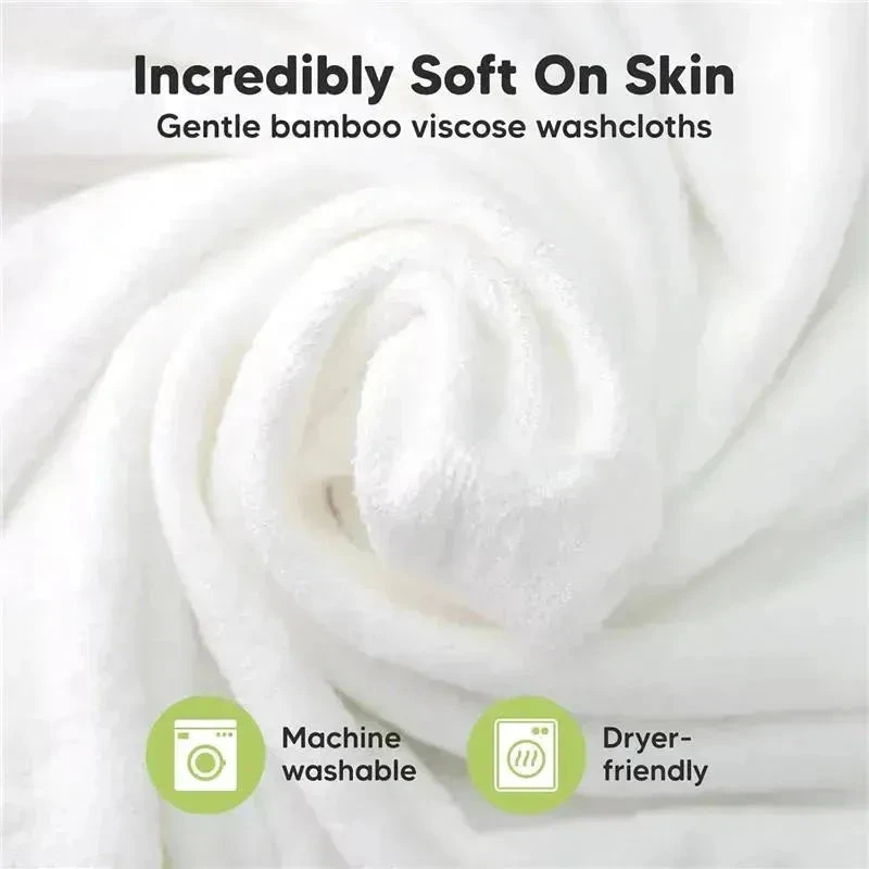 Keababies - 6-Pack Baby Wash Cloths, Bravo Blue 5 Keababies - 6-Pack Baby Wash Cloths, Bravo Blue - Image 3