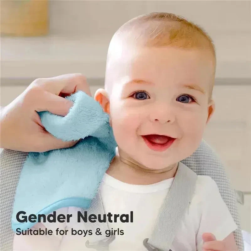 Keababies - 6-Pack Baby Wash Cloths, Bravo Blue 9 Keababies - 6-Pack Baby Wash Cloths, Bravo Blue - Image 7