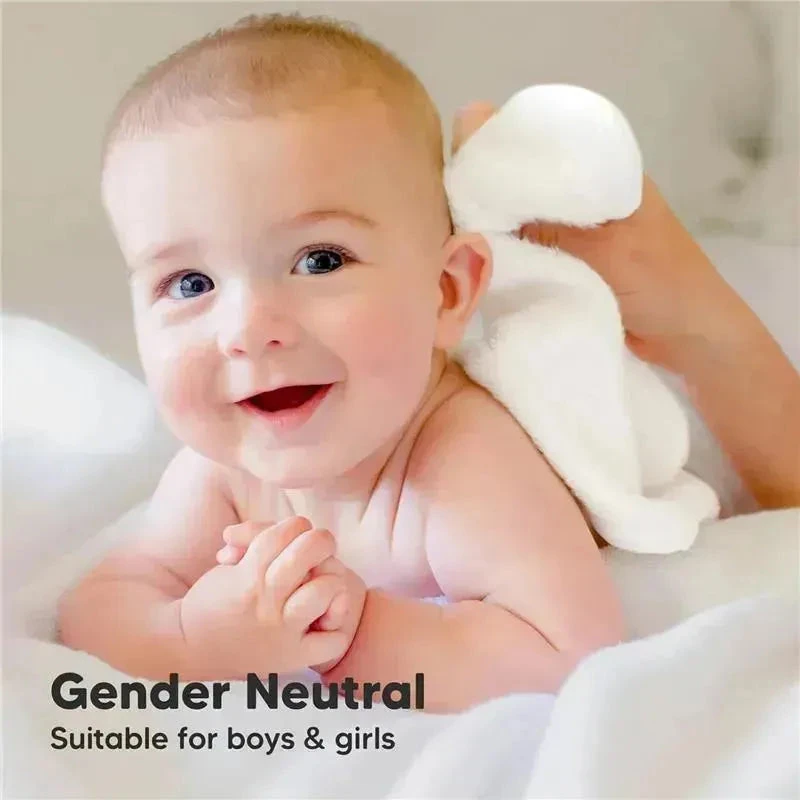 Keababies - 6-Pack Baby Wash Cloths, White 6 Keababies - 6-Pack Baby Wash Cloths, White - Image 4