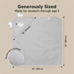 Keababies - Cuddle Baby Hooded Towel, Elephant 18 Keababies - Cuddle Baby Hooded Towel, Elephant -Macro Baby Store keababies cuddle baby hooded towel elephant image 8