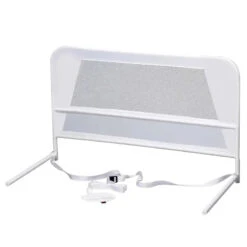 Kidco - Children's Toddler Mesh 39 Inches Long Bed Rail Guard, White