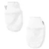 Kissy Kissy - Dots Print Mittens, White/Silver 2 Kissy Kissy - Dots Print Mittens, White/Silver -Macro Baby Store kissy kissy new dots print mittens one size white silver image 1