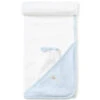 Kissy Kissy - Sophie La Girafe Hooded Towel & Mitt Set, Light Blue -Macro Baby Store kissy kissy sophie la girafe hooded towel mitt set light blue image 1